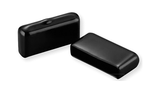 保護キャップ　フラットバー用（黒