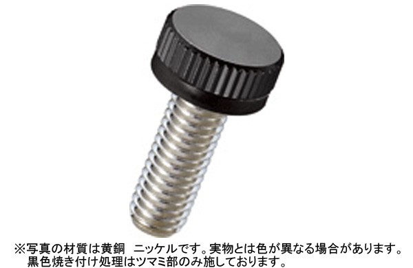 黄銅ローレットツマミＮＢーＱＧＢーＲ