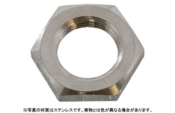 薄型六角ナット（片面取その他細目