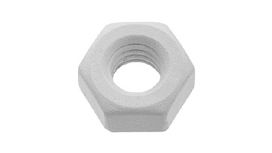 六角ナット（電着塗装（白）