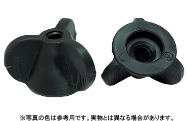 プッシュインラバーナット（黒
