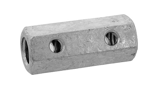 横穴付き異径高ナット（Ｍ－Ｗ）