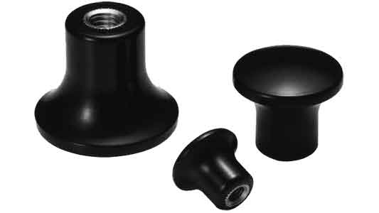 マッシュルームノブ（めねじ・径大