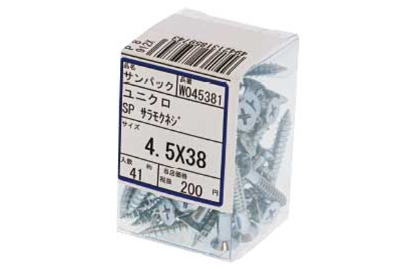 サンパック　皿木ねじ