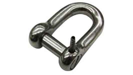 ピン止め沈みシャックル