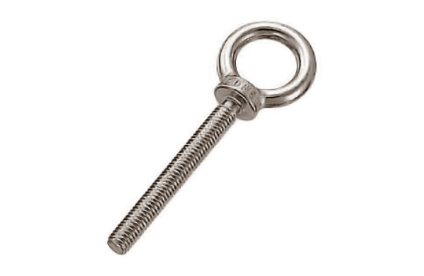 つば付ロングアイボルト（鍛造・ミリ