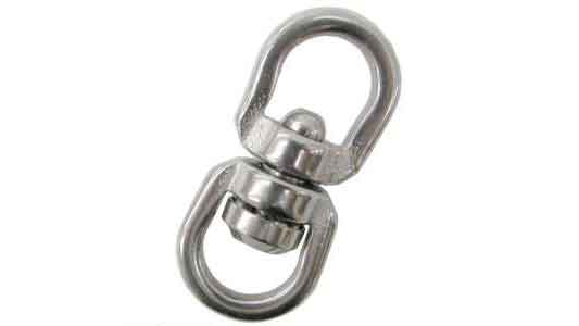 ベアリング入りスイベル