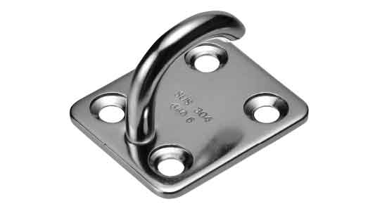 オープンアイプレート