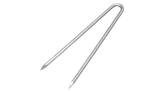 ロープ止め金具　Ｕ型