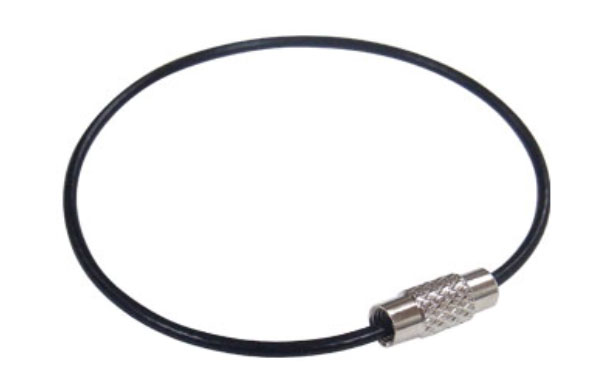 キーワイヤービニコート　黒色