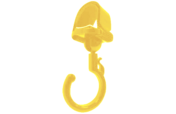 クルりんフック（回転タイプ（黄