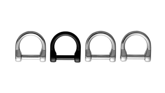 シャックル型キーホルダー（カラー