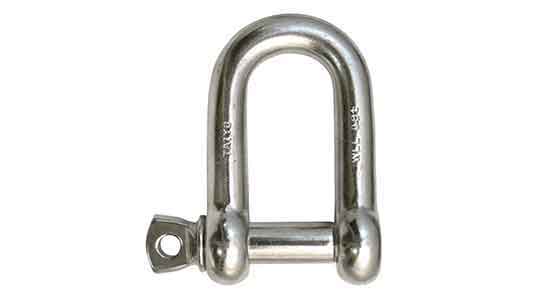 捻込シャックル（ツバ付き