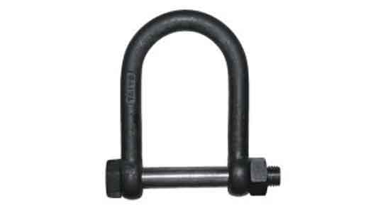 ブロック連結シャックル（鍛造