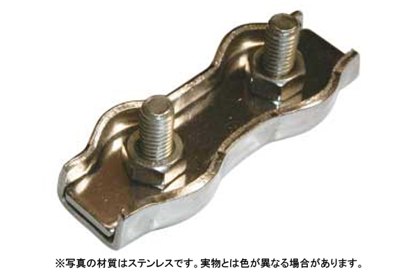 板型ワイヤークリップ（ダブル