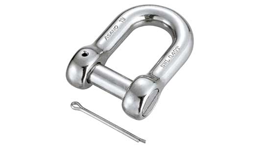 沈みシャックル（割りピン付