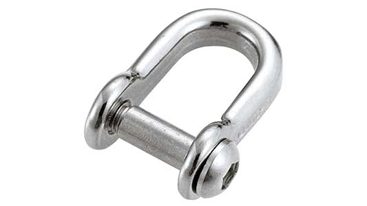 半丸ボタンンシャックル