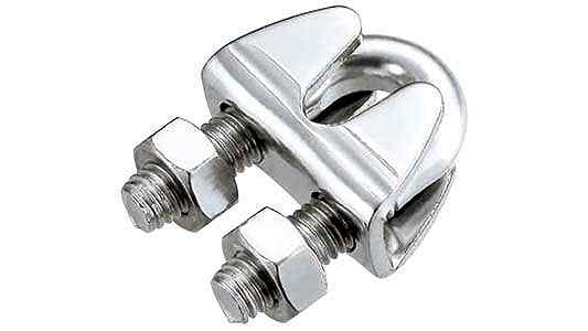 プレス板型ワイヤークリップ