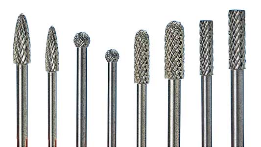 超硬カッター８本組（軸Φ６ＭＭ