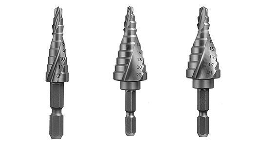 スパイラルタケノコドリル六角軸