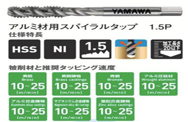 ヤマワＡＬーＳＰタップ１．５Ｐ