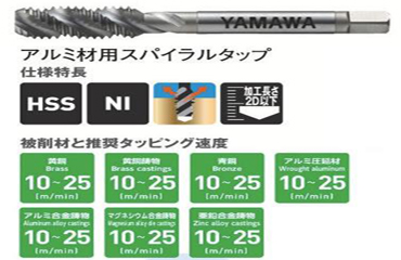 ヤマワＡＬーＳＰタップ２．５Ｐ