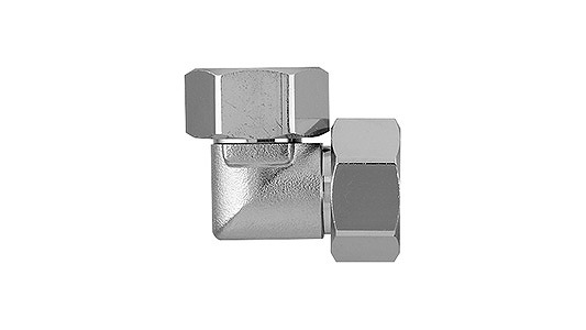 両ナットつき小曲りエルボ