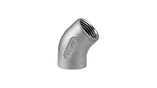 ステンレス４５°エルボ