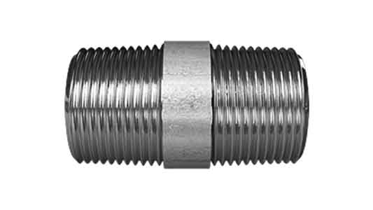 両パイプニップル　尾川パイプ製