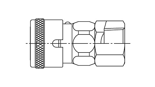 ハイカプラＳＦ－ＢＬ（おねじ取付