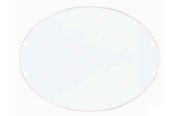 穴無しプレート（のり付アイボリー