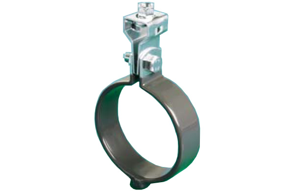 蝶番式ＳＳ吊バンド　タン付