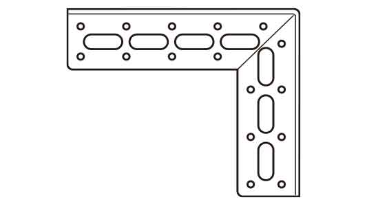 グッドブラケット両穴ＳＫ０４１８