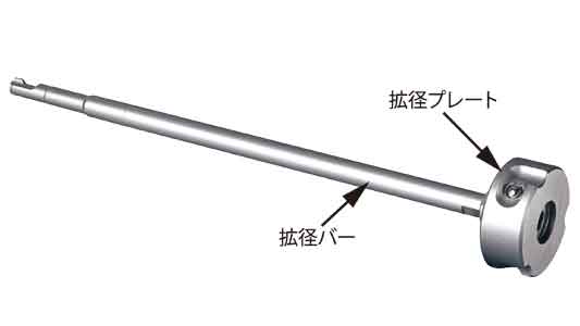 拡径プレート・拡径バー