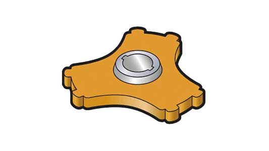 ポリクリックコアガイドプレート