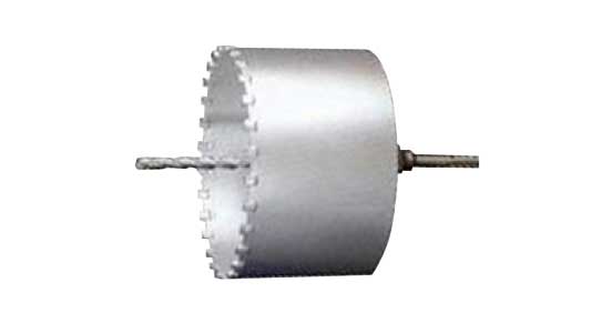 塩ビ管用コアドリル（カッター