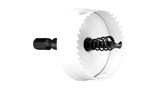 バイメタルホールソー充電薄刃