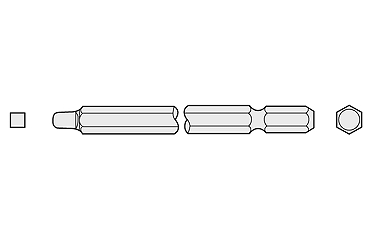 ビット　Ａ１６（四角）