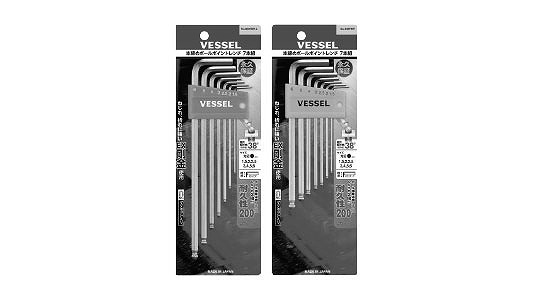 本締めボールポイントレンチ７本組