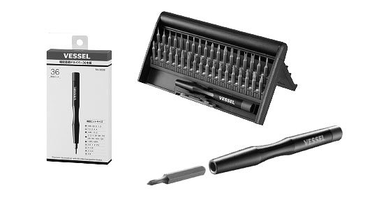 精密差替ドライバー３６本組