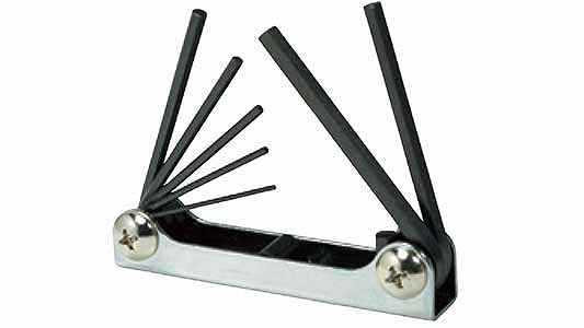 ナイフ型六角棒スパナ００９セット