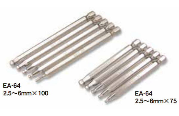 六角棒ビット　ＥＡ－６４