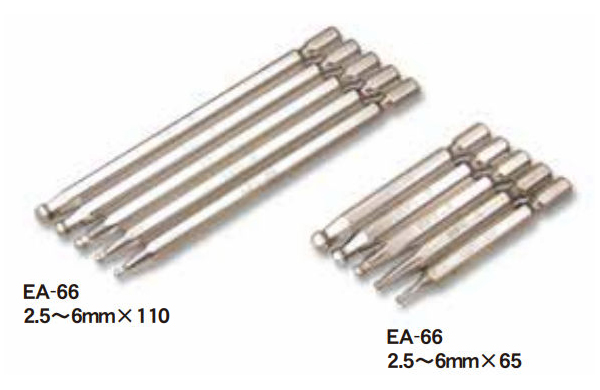 六角棒ビット　ＥＡ－６６