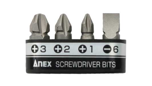 溝付超短ビット