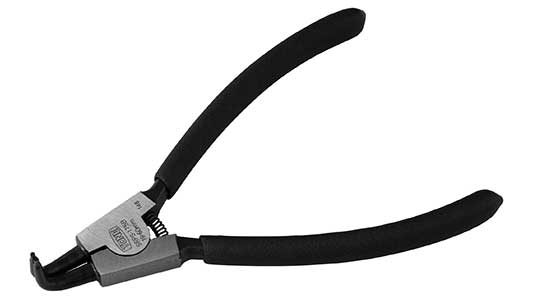 スナップリングプライヤ（ベント軸