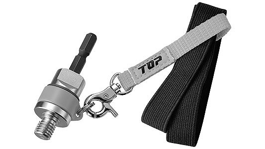 落下防止アダプター　ストラップ付