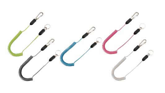 スリム四角コイルセーフティコード