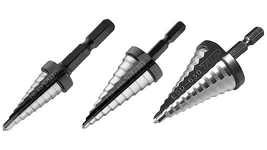 六角シャンクステップドリル