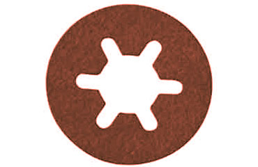 ファイバー　ワッシャー（赤・組込