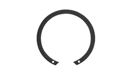 ＪＩＳ穴付同心止め輪（穴用・羽島